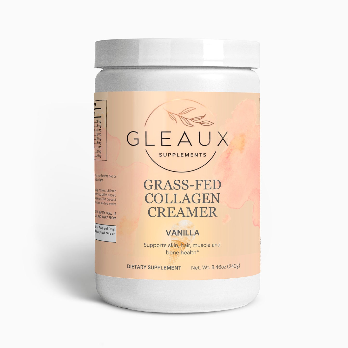 Grass-Fed Collagen Creamer (Vanilla)