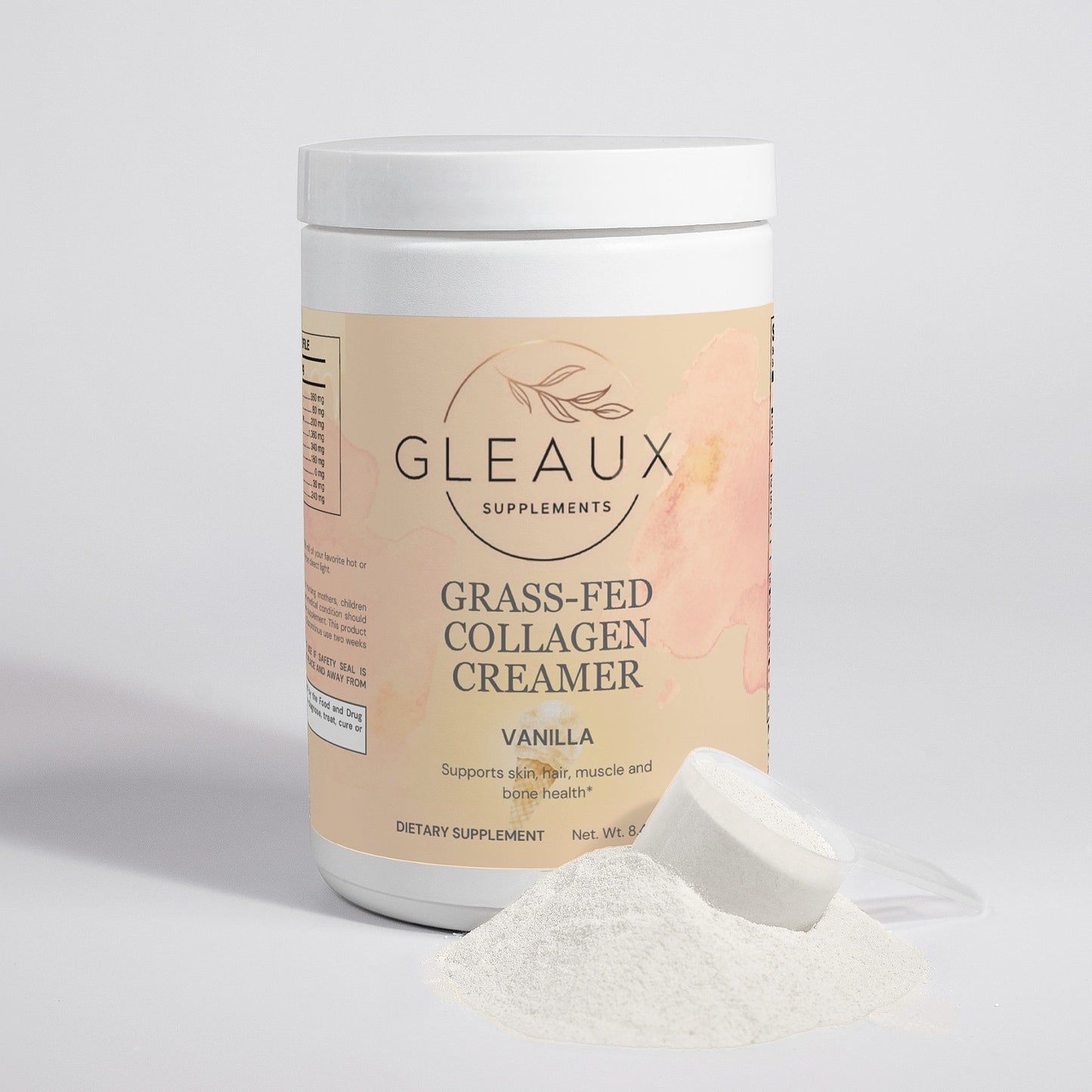 Grass-Fed Collagen Creamer (Vanilla)